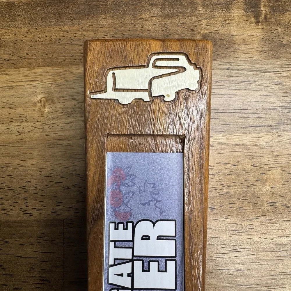 Tailgate Cider Wooden Beer Tap Handle Bar Kegerator Draft Handle